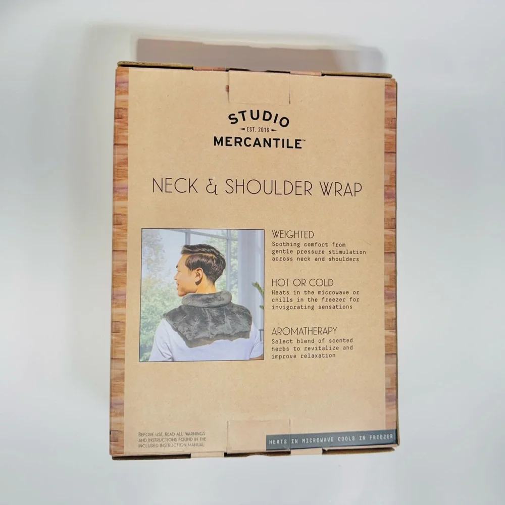 Neck & Shoulder Hot/Cold Aromatherapy Wrap